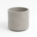 Modern outdoor concrete flower pot