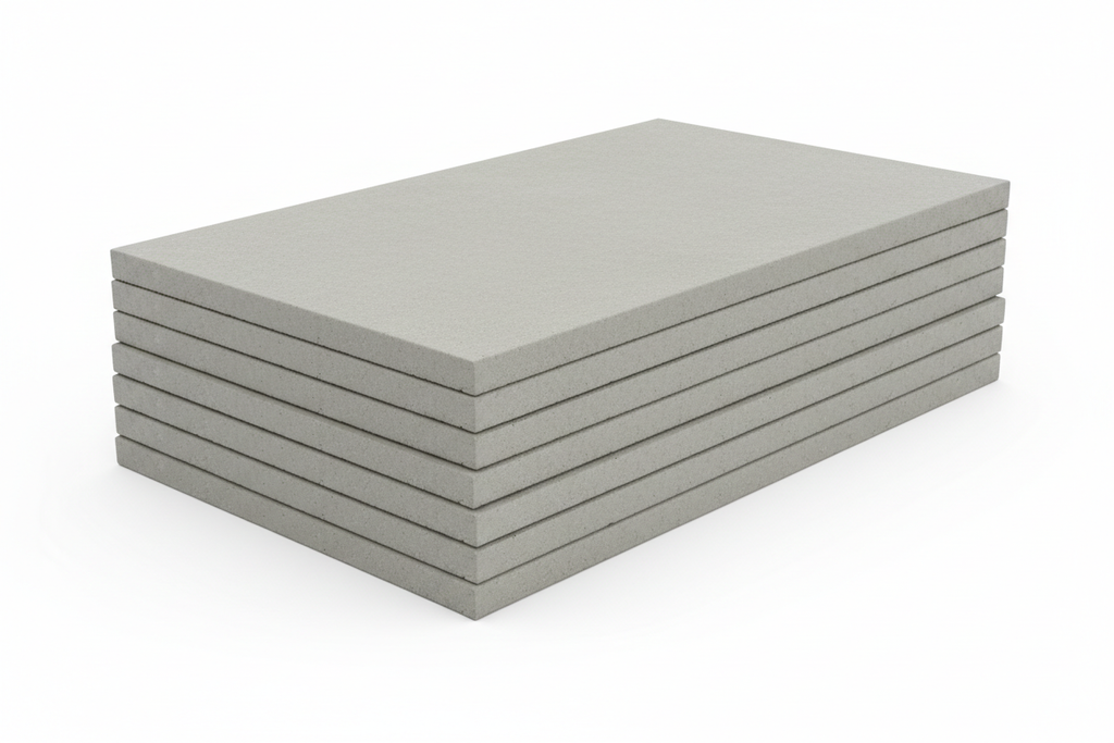 Concrete roof slabs for construction