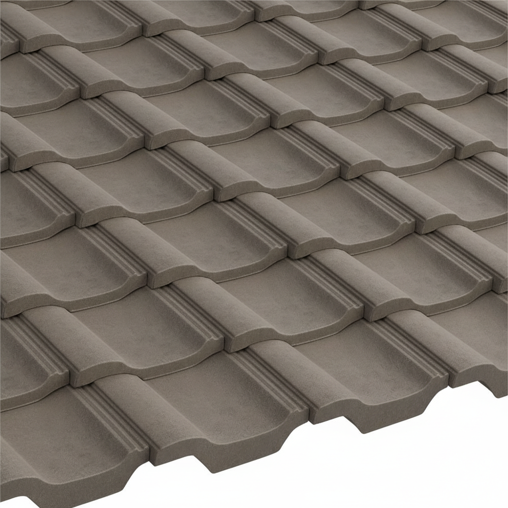 Roof tiles installation pattern